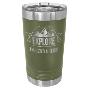 Polar Camel 16 oz. Pint Tumbler with Clear Lid